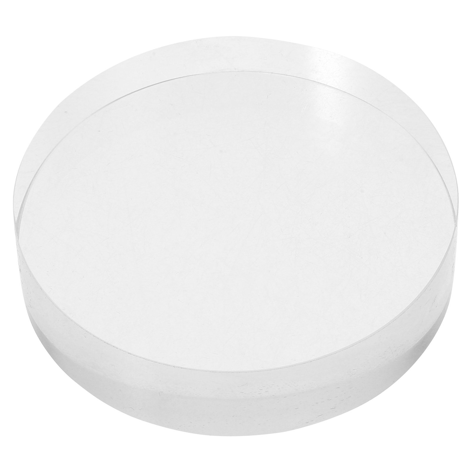Paper Weight Crystal - Clear Round Crystal Glass Paperweight Elegant