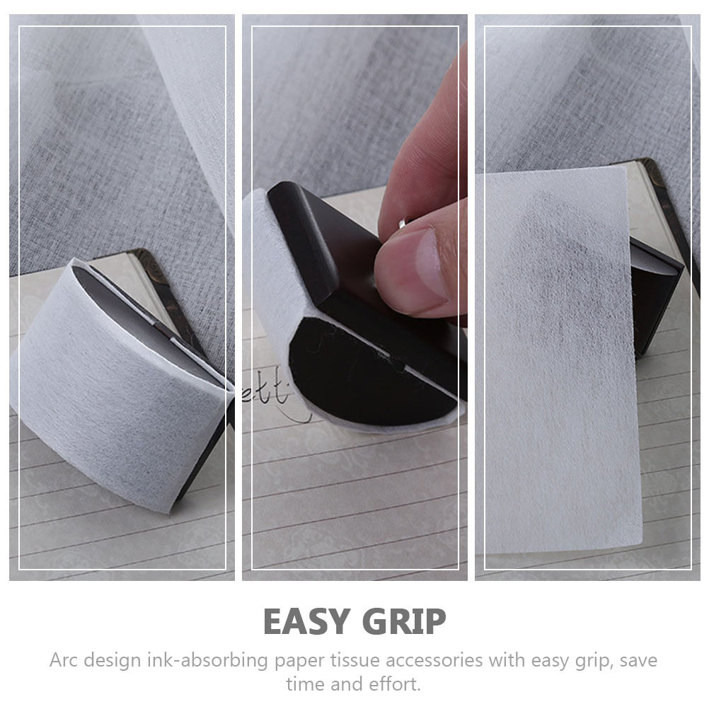 2Pcs Wood Rocker Blotter Porta - Ink Blotter Paper ulasan dan harga