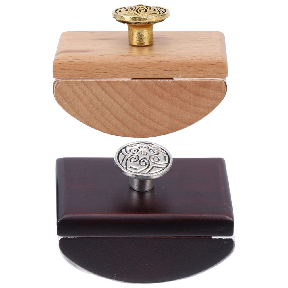 2Pcs Wood Rocker Blotter Porta - Ink Blotter Paper ulasan dan harga