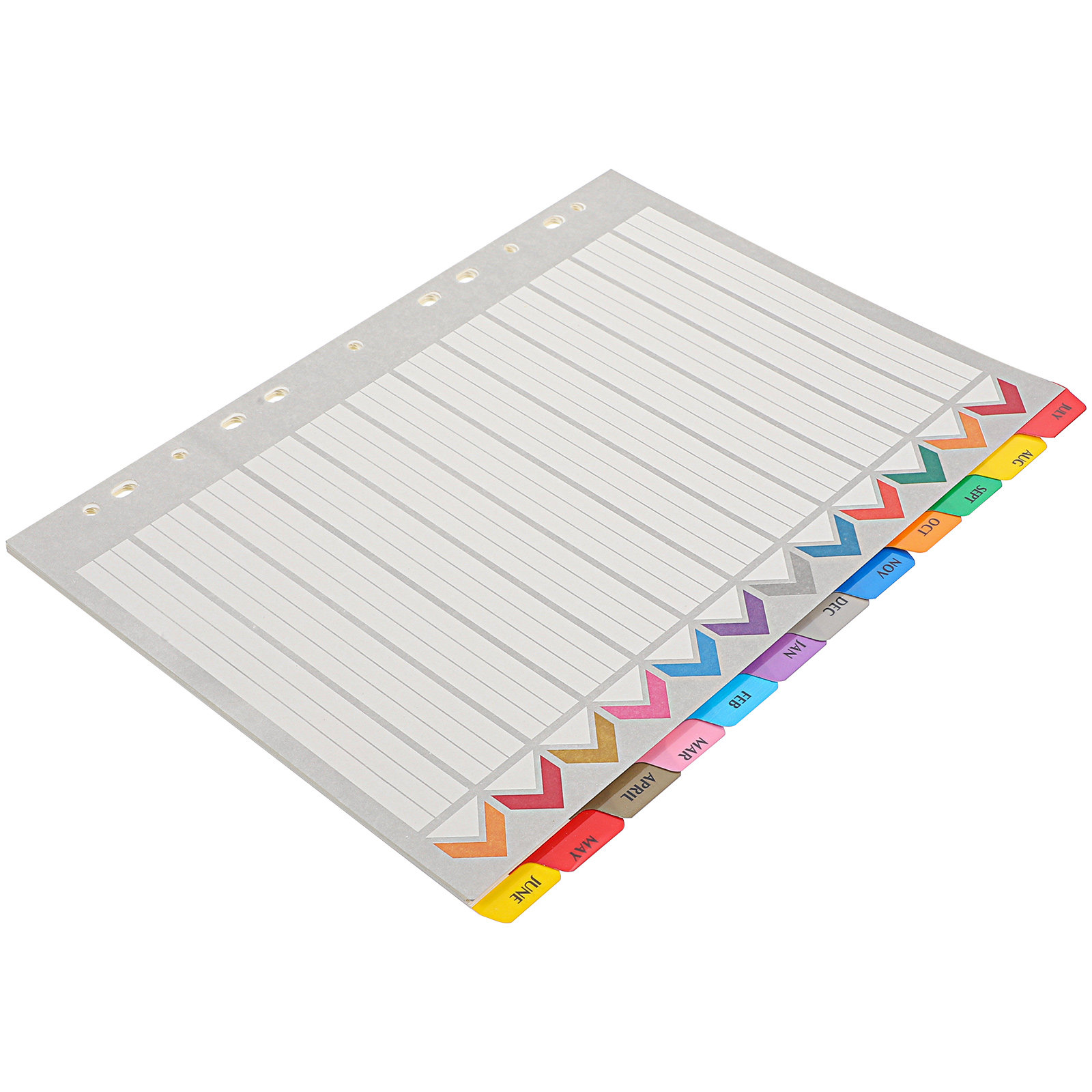 12Sheets A4 Binder Dividers In - Tab Divider A4 ulasan dan harga