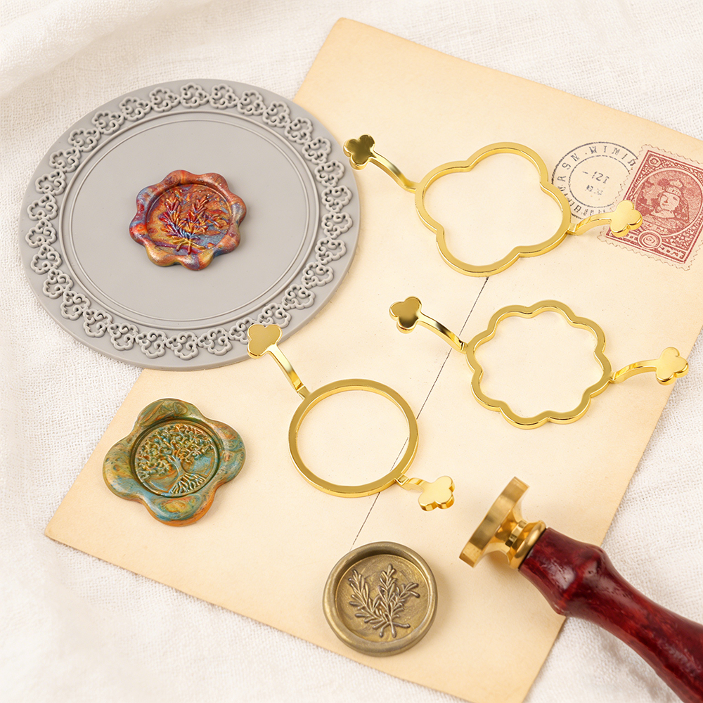 3Pcs Wax Seal Stamp Mold Set - - Wax Seal Stamp Set ulasan dan harga