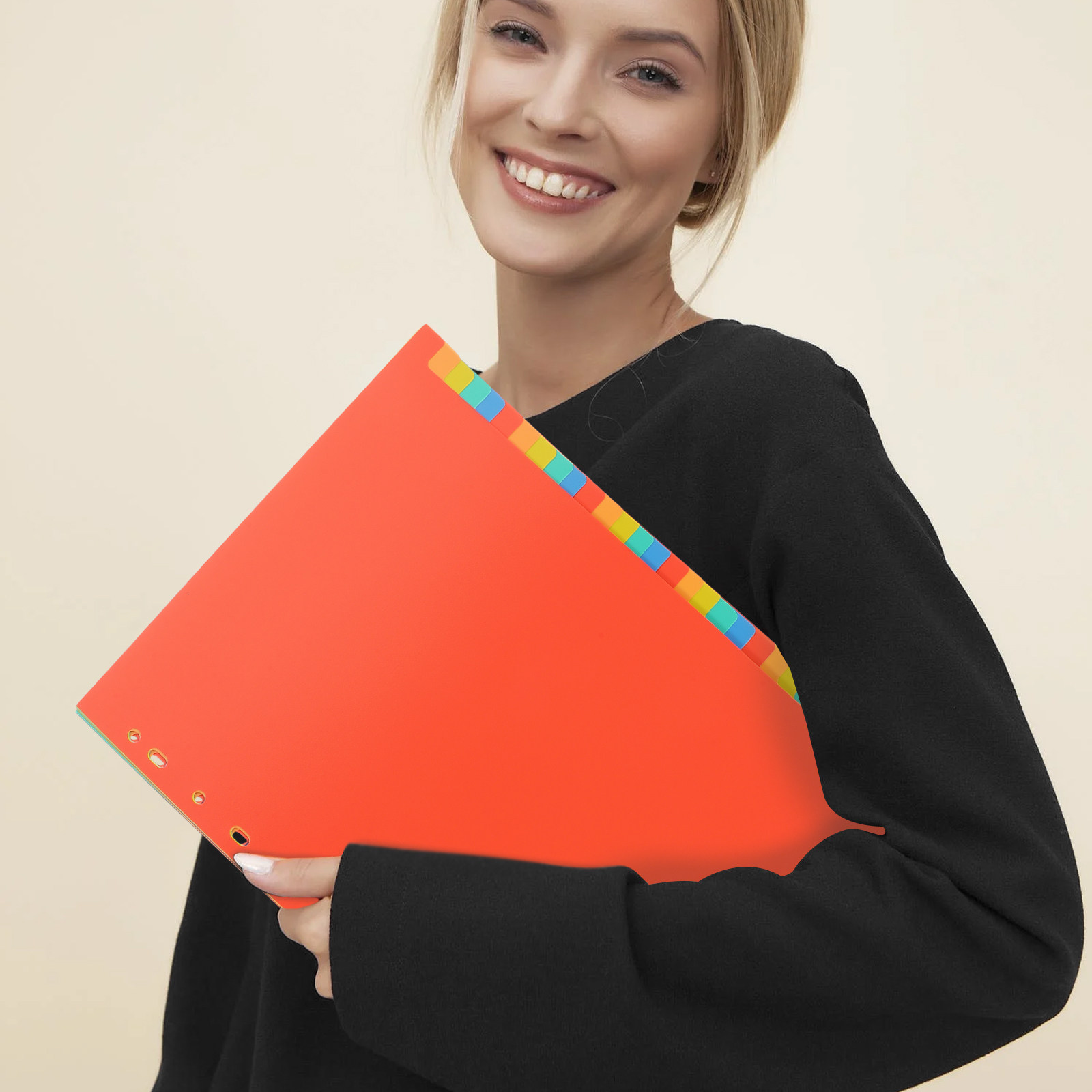 31 Sheets A4 Reinforced Binder - Tab Divider A4 ulasan dan harga
