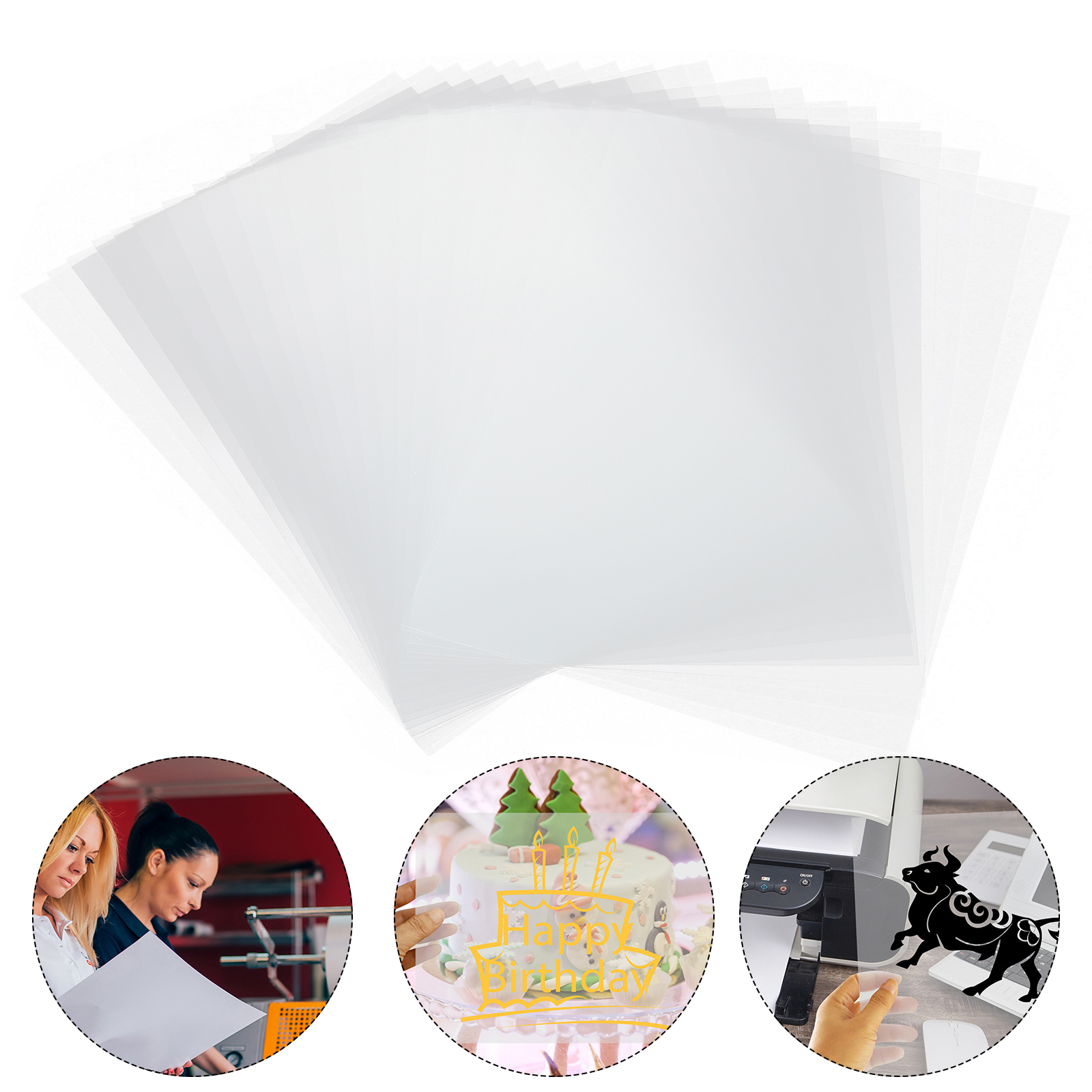 20 Pcs Photo Print Paper Trans - Ink Blotter Paper ulasan dan harga