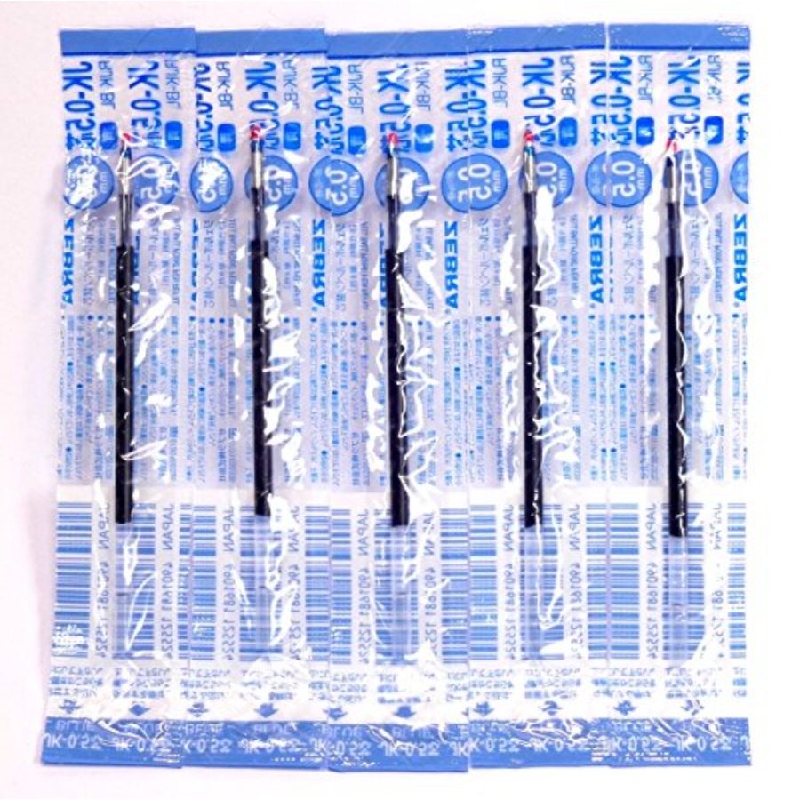 JK-0.5 Blue Ink Refill RJK-BL, - Gel Refill Pack ulasan dan harga