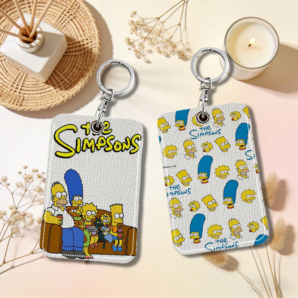 Cartoon The S-Simpsons Leather - Card Index Box ulasan dan harga