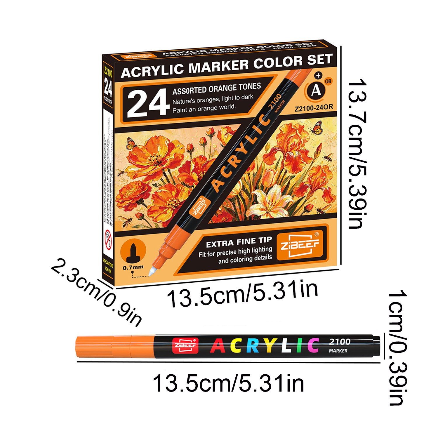 Extra Fine Tip Acrylic Paint P - Correction Pen Fine ulasan dan harga