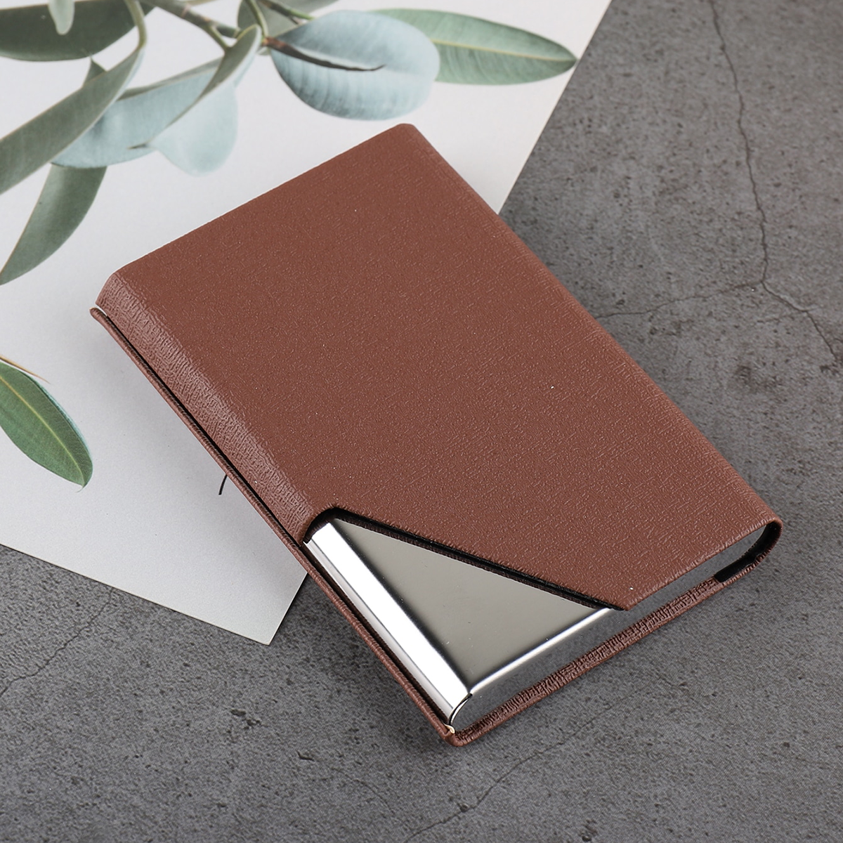 Business Card Holder Luxury Wa - Index Card Holder ulasan dan harga