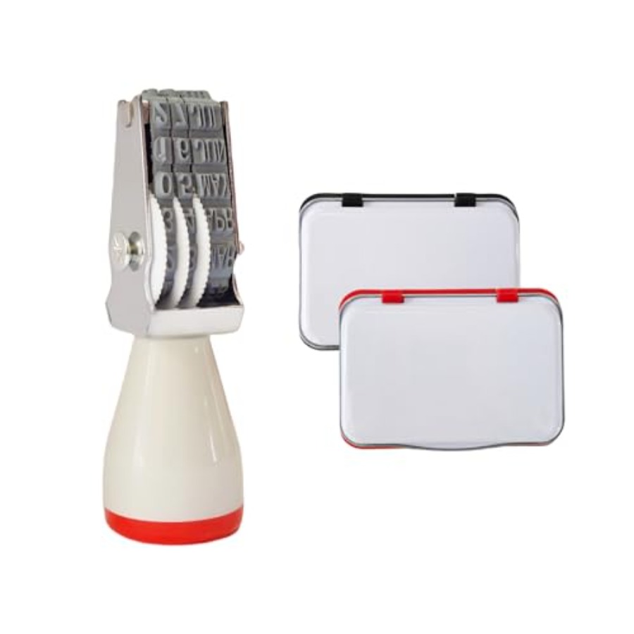 Egg Date Stamp Kit with Ink Pa - Rubber Date Stamp ulasan dan harga