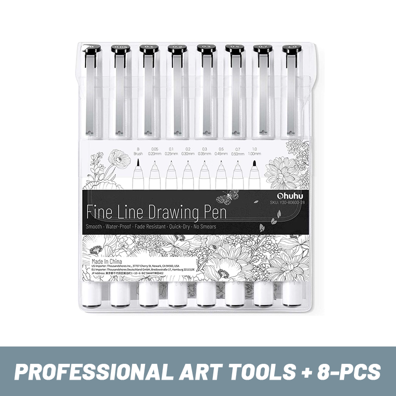 Ohuhu Micro Pen Fineliner Draw - Correction Pen Fine ulasan dan harga
