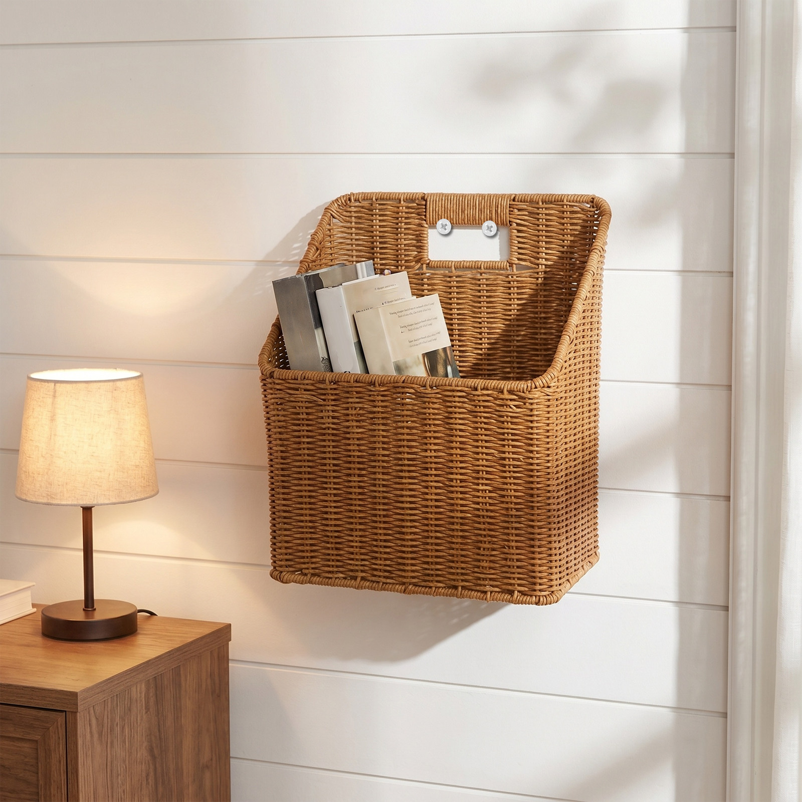 Magazine Holder Wall Basket De - Magazine Holder Rack ulasan dan harga