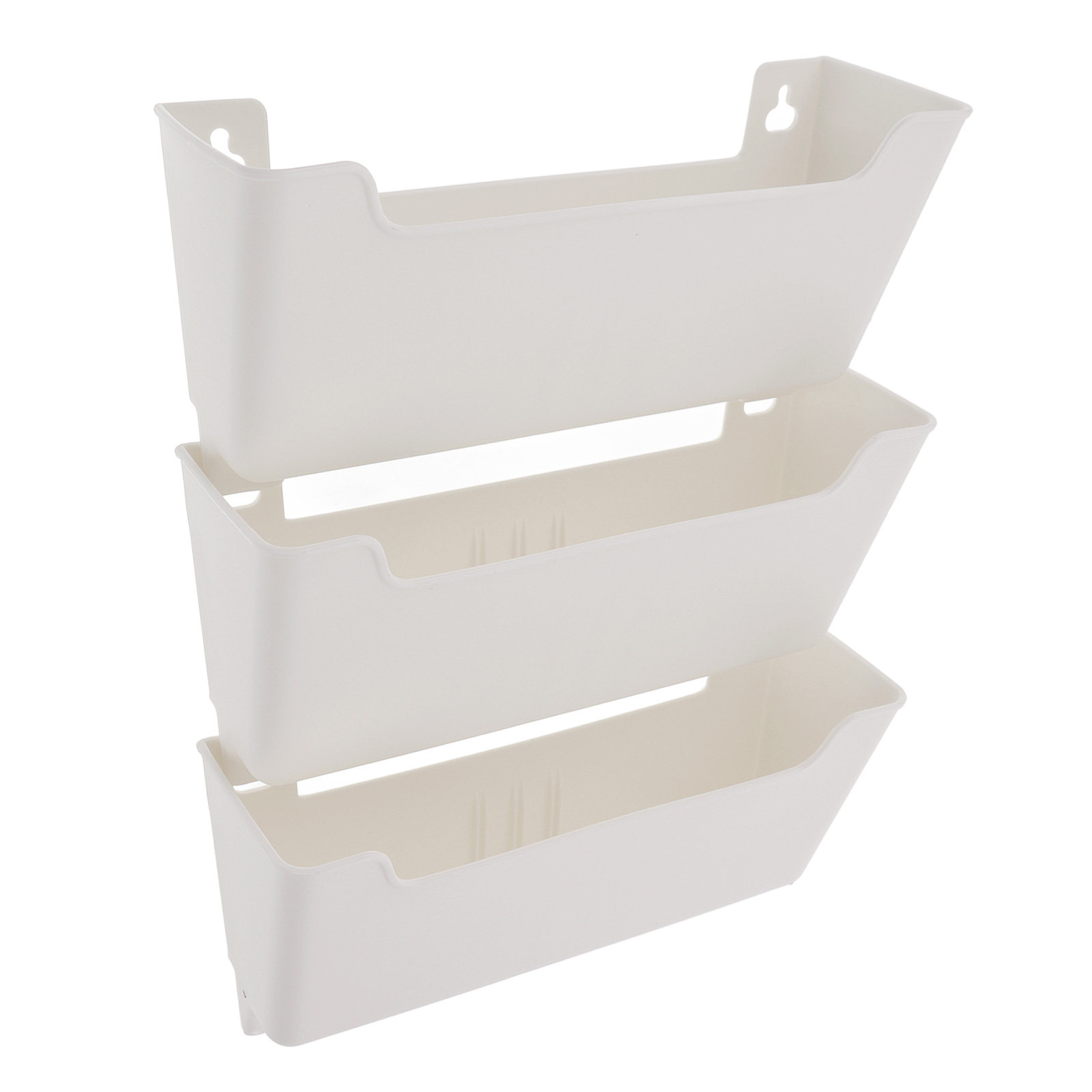 1Set Wall File Organizer Plast - Magazine Holder Rack ulasan dan harga