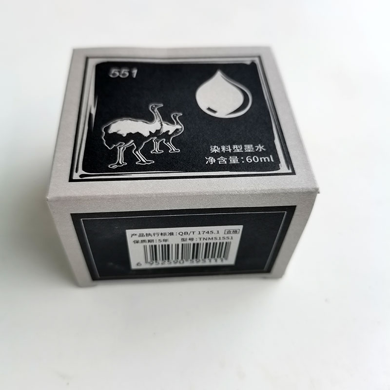 China Ostrich Pure Blue Black  - Fountain Pen Bottled Ink ulasan dan harga
