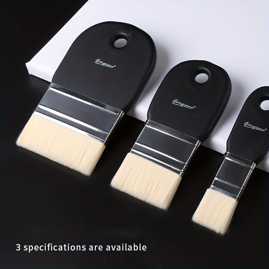 1pc Nylon Hair Brush Flat Head - Ink Blotter Paper ulasan dan harga