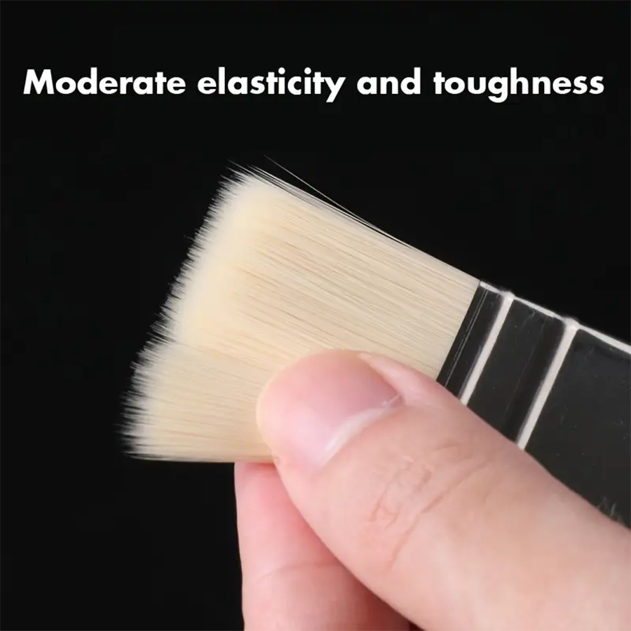 1pc Nylon Hair Brush Flat Head - Ink Blotter Paper ulasan dan harga